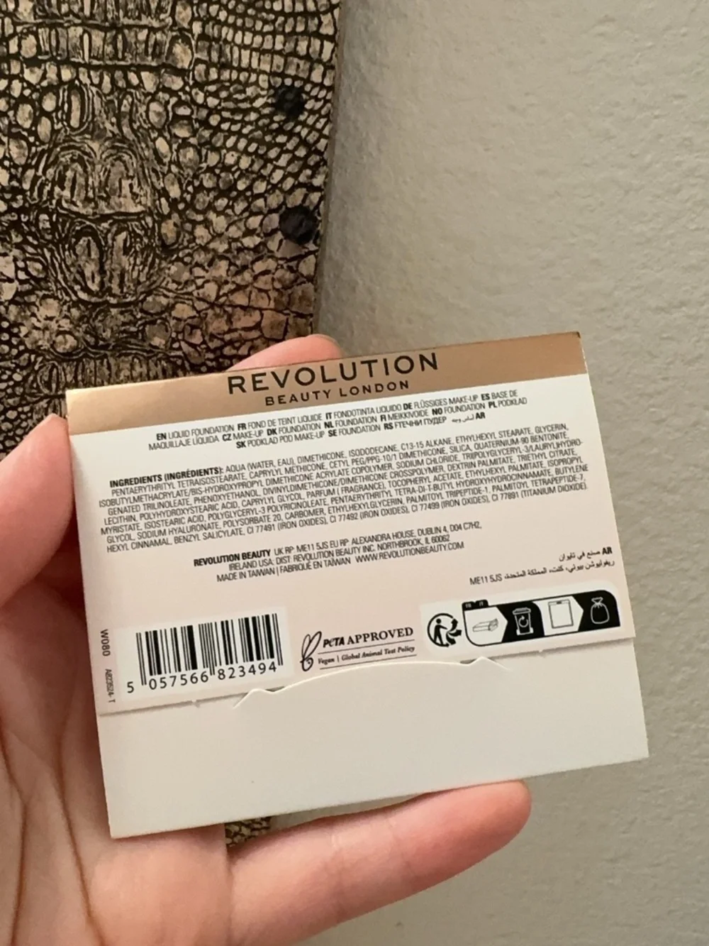 Revolution Skin Silk Luminous Serum Foundation F2 F7 F10 F15 F20 5-Sample Card